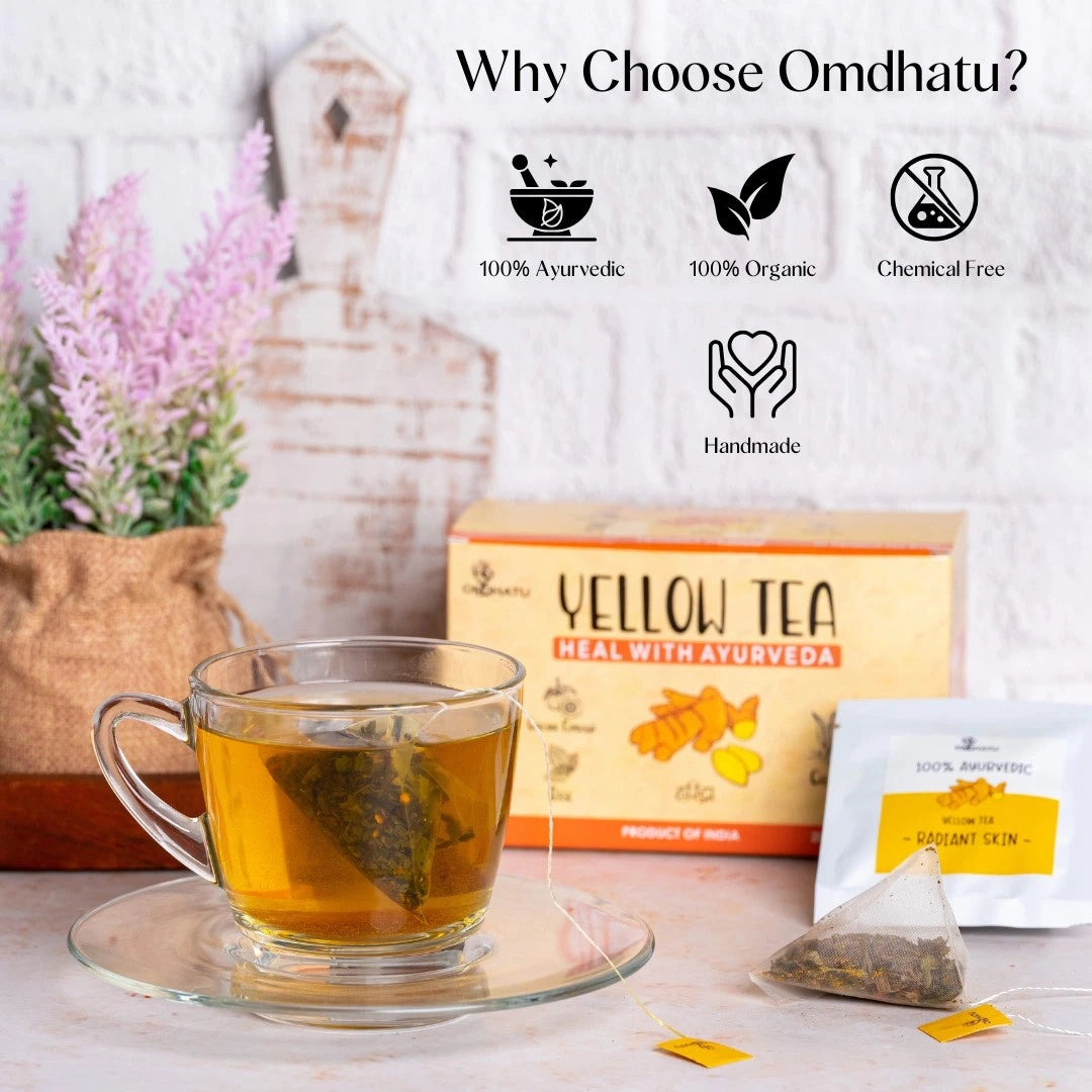 Yellow Tea Bags
