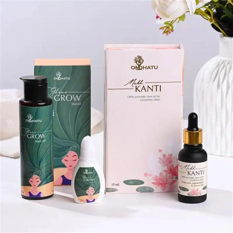 Hair oil + Face Oil combo