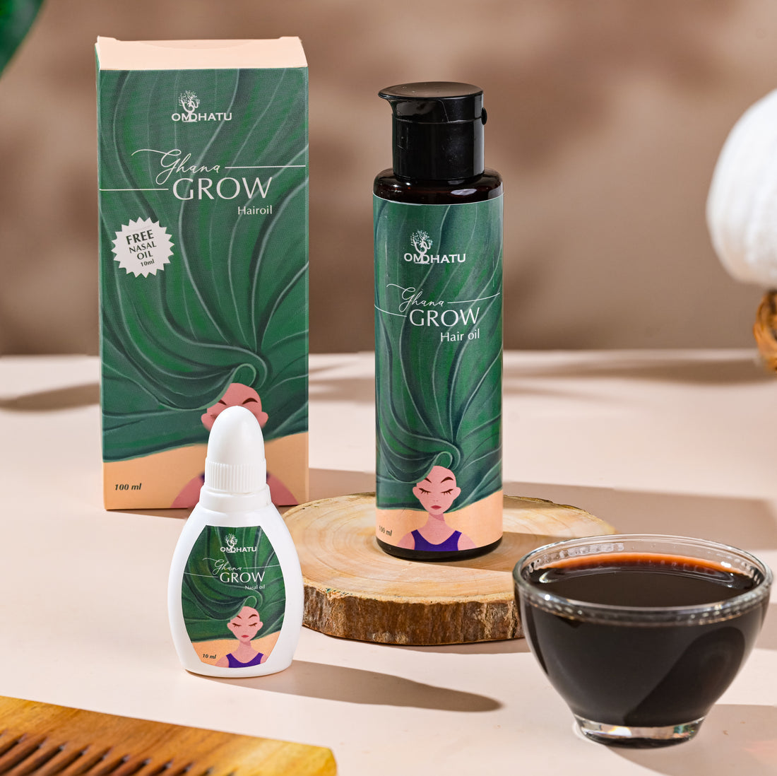 The Ayurvedic Miracle for Hair Health - Ghana Grow Hair Oil