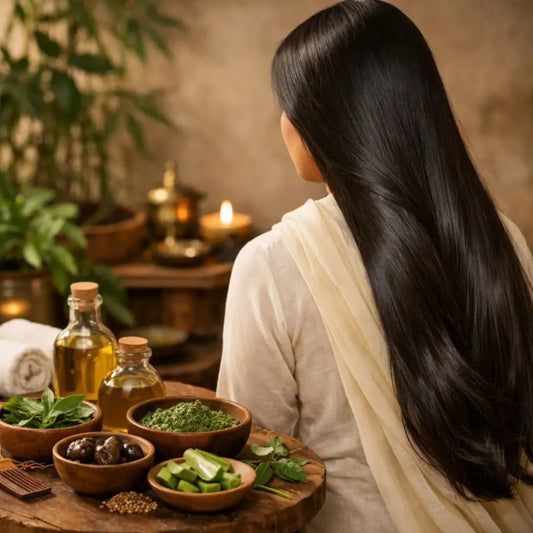 Beyond Shampoos: The Ayurvedic Root Cause of Hair Fall