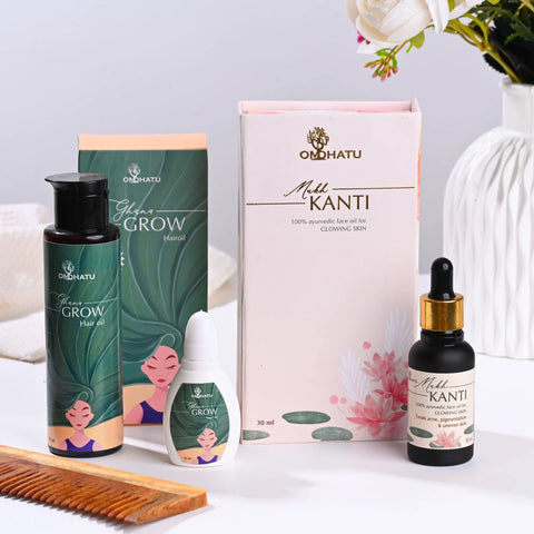 Hair oil + Face Oil combo
