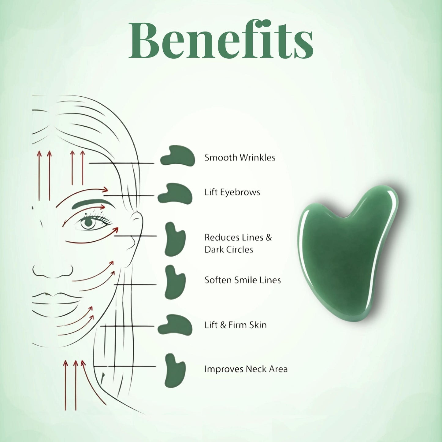 Green Jade Gua Sha