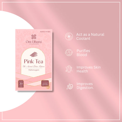 Pink Tea Bags