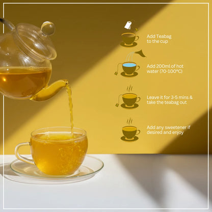 Yellow Tea Bags